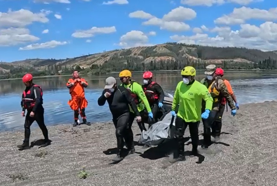  Encuentran cuerpo de persona desaparecida en el río Biobío tras cinco días de búsqueda